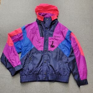 Vintage Nevica Survival FS 18 Ski Colorful Jacket